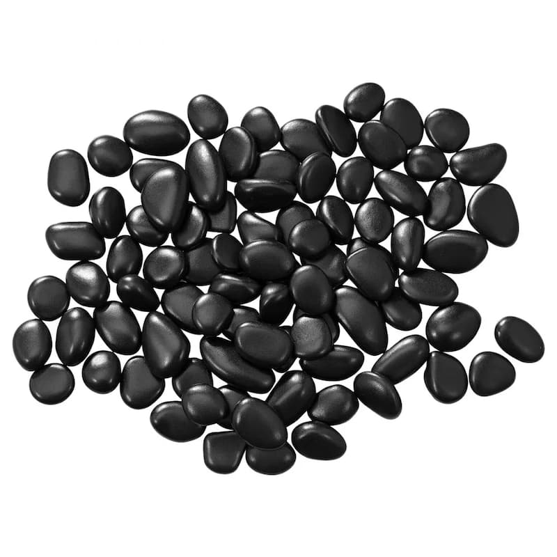 Rain Flower River Rocks Decorative Stones for Landscaping Aquarium Garden and Plant Care - 0.59-0.71 x 0.59-2.36 x 0.19-1.97 in