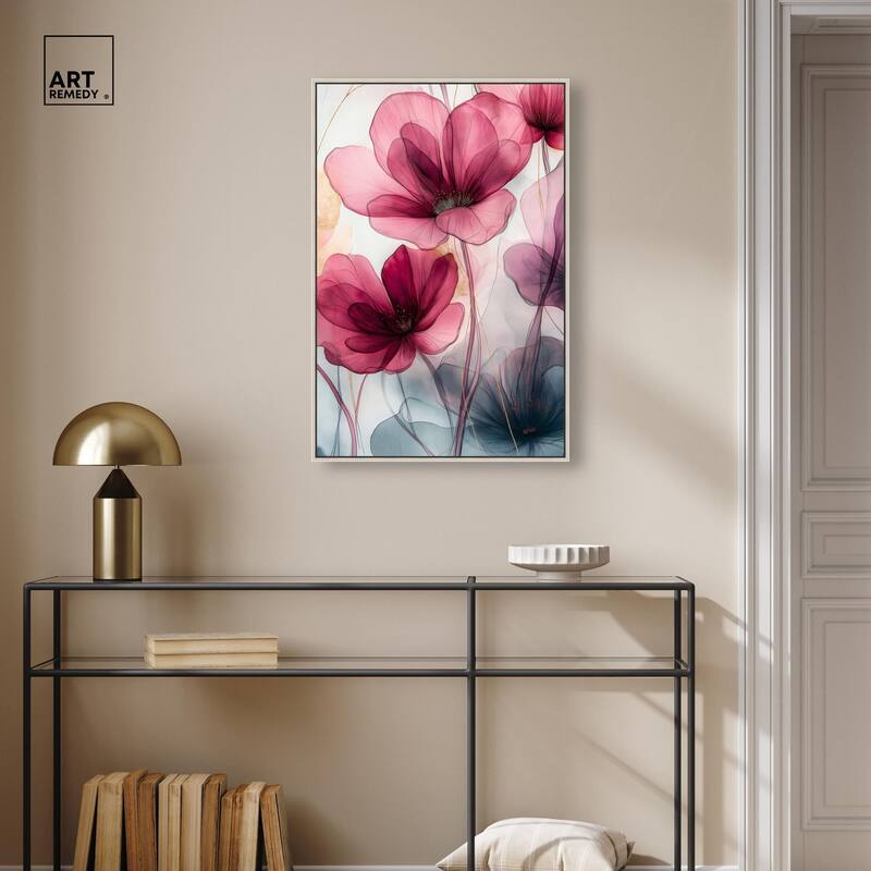 Filigree Flora II Canvas by Art Remedy