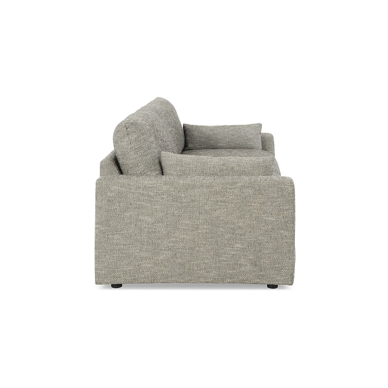 Signature Design by Ashley Dramatic Gray 4-Piece Upholstery Package - 90"W x 42"D x 36"H
