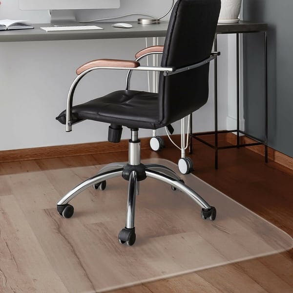 Office Chair Mat for Hardwood Computer Gaming Rolling Chair Mat PVC Self  Adhesive Waterproof Anti-Slip