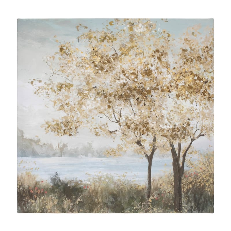 Tree Canvas Square Wall Arts - 24" x 24" - Set of 2