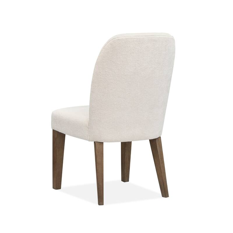 Magnussen Home Westbourne Dark Umber Upholstered Host Chair Two Pack - 20''W x 25.5''D x 36''H