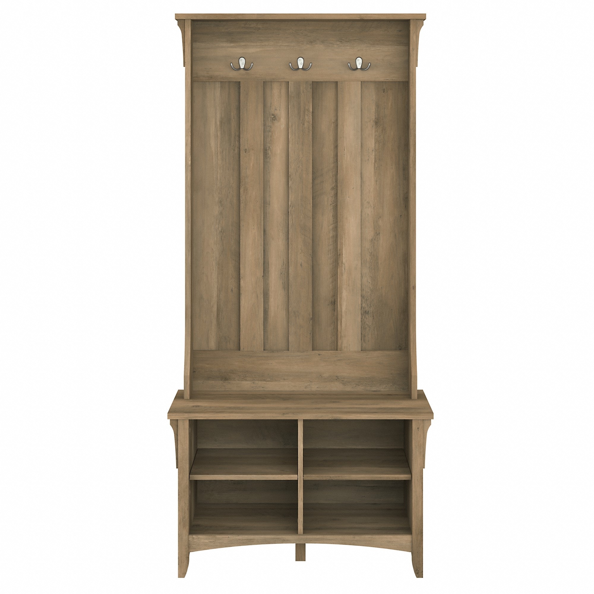 Salinas Hall Tree with Shoe Storage Bench by Bush Furniture On