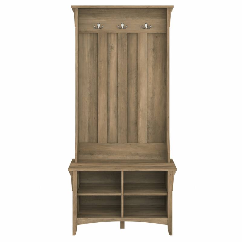 Salinas Hall Tree with Shoe Storage Bench by Bush Furniture
