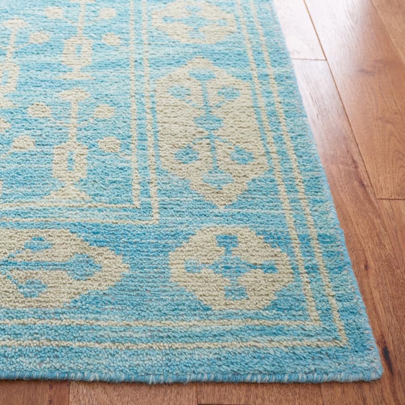 SAFAVIEH Hand-knotted Kenya Ma'Anit Southwestern Tribal Wool Rug