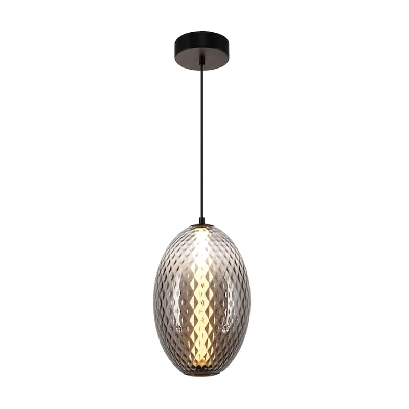 Artcraft Celeste Integrated LED Pendant 10" - Gunmetal Finish