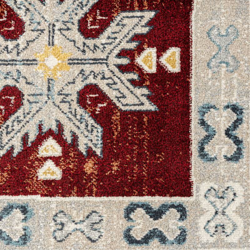 Everwash Treasure Saul Southwest Geometric Machine Washable Area Rug