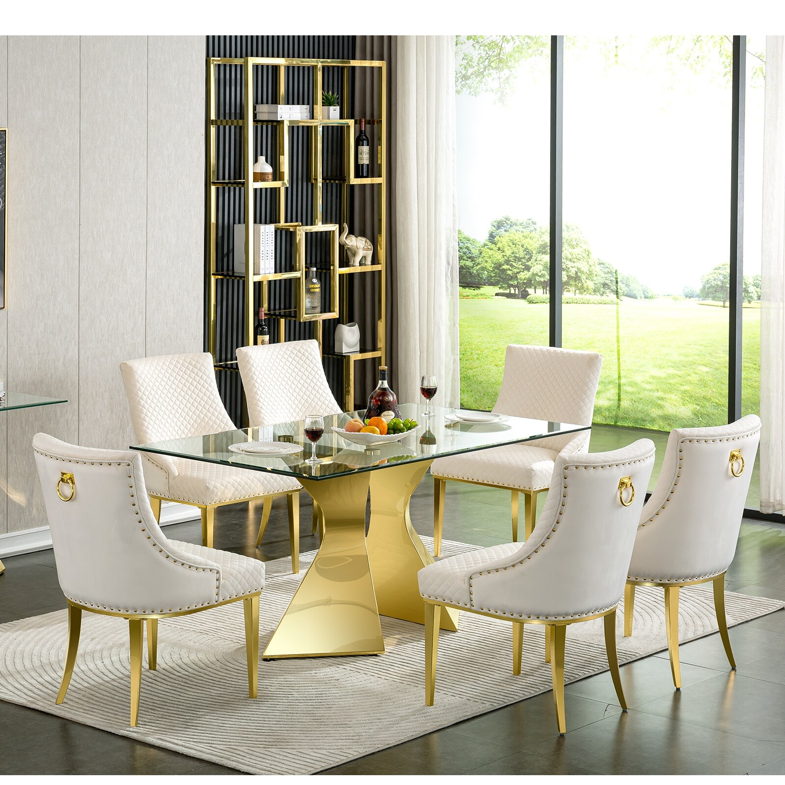 Heavy dining room best sale chairs
