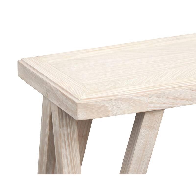 Magnussen Home Bostwick Coconut Cream Round End Table - 22''W x 22''D x 23''H