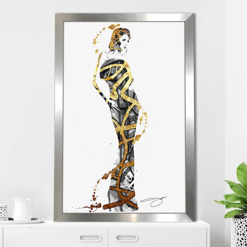 "Golden Girl 1" by Jodi Print on Acrylic