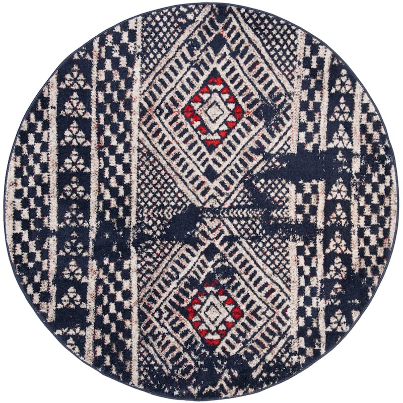SAFAVIEH Adirondack Goldie Moroccan Boho Distressed Rug