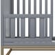 preview thumbnail 26 of 27, Little Seeds Haven 3 in 1 Convertible Wood Crib with Metal Base