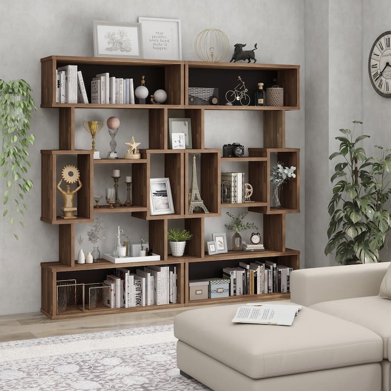 DH BASIC Modern Open Bookcase Display Shelf by Denhour