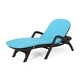 preview thumbnail 29 of 31, Waverly Faux Wicker Chaise Lounges (Set of 2) by Christopher Knight Home