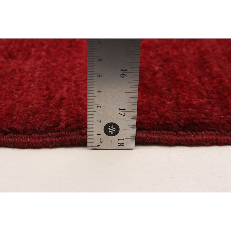 Pak Finest Gabbeh Red Rug 3'1" x 4'11" - 3'1 x 4'11