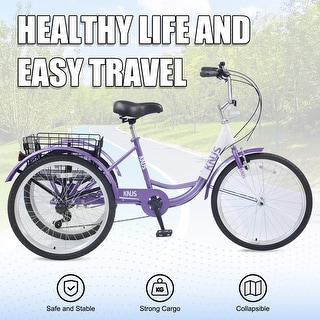 Purple 3 wheel on sale bike