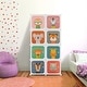 preview thumbnail 50 of 68, Kids Wardrobe Closet with Hanging Section and Cute Doors