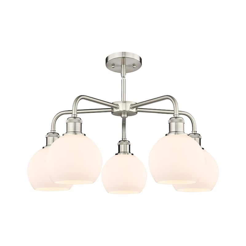 Innovations Lighting 516-5CR-15-24 Athens Chandelier Athens 5 Light