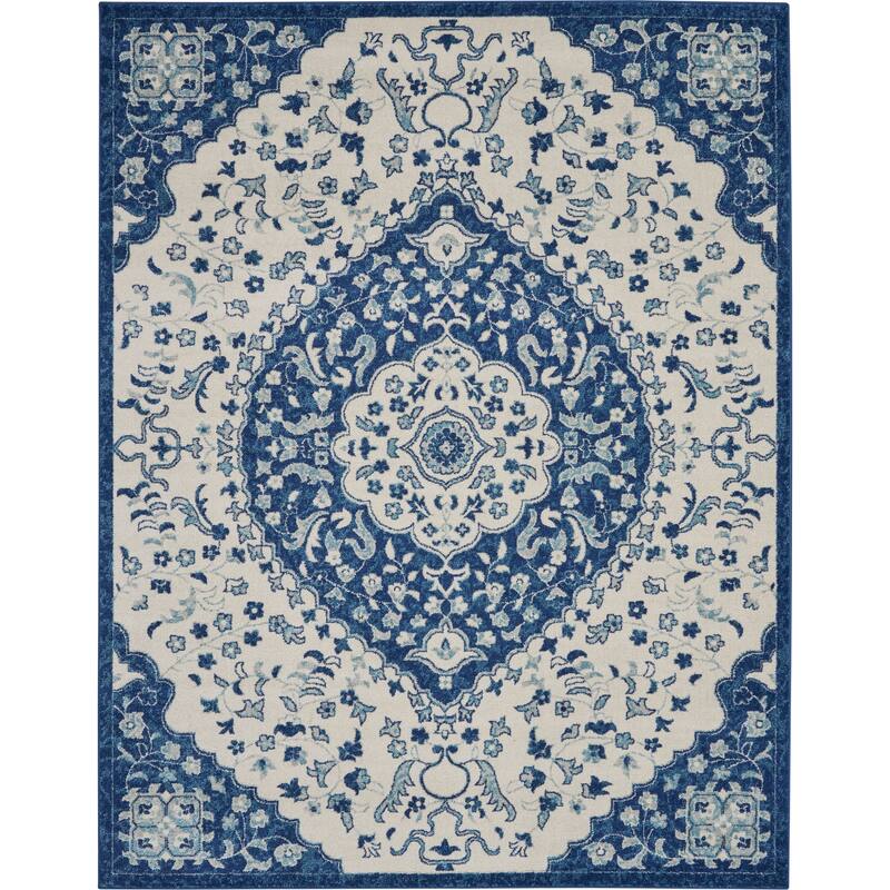 Nourison Passion Persian Center Medallion Area Rug