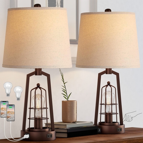 Oil rubbed bronze nightstand lamps new arrivals