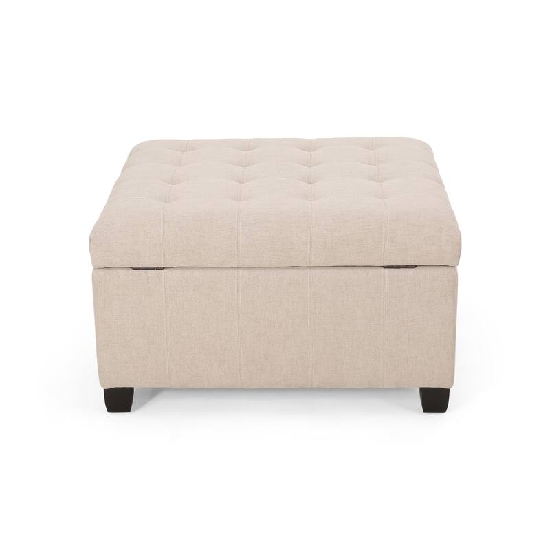 Upholstery Storage Ottoman Bench