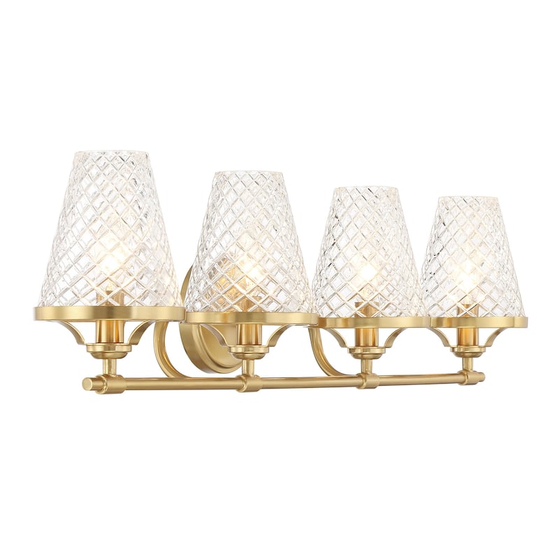 Savoy House 8-3596-4 Candler 4 Light 32" Wide Vanity Light