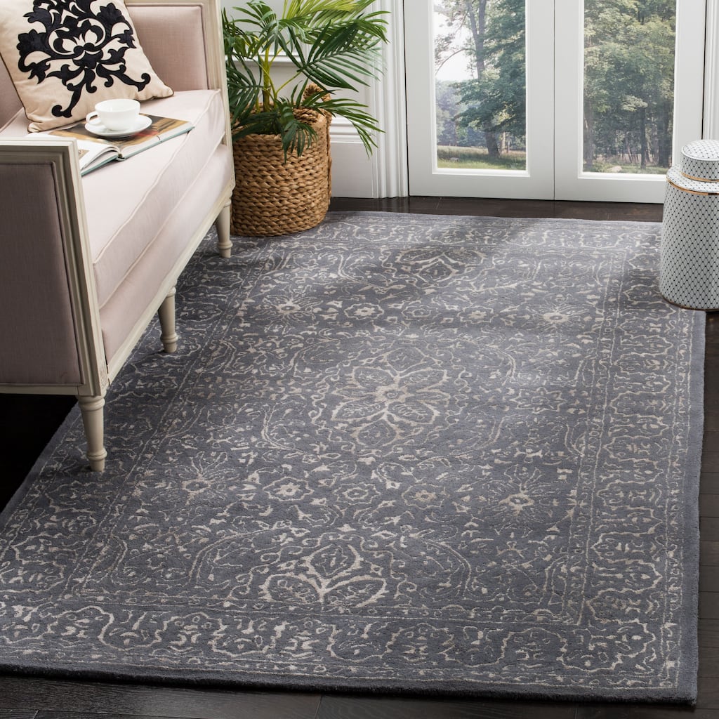 SAFAVIEH Handmade Glamour Dolors Modern Viscose Rug