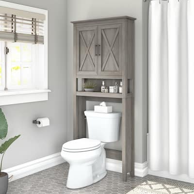 Key West Over The Toilet Storage Cabinet by Bush Furniture
