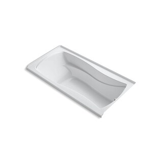 Kohler Mariposa® 72" X 36" Alcove Bath With Integral Flange And Right-Hand Drain White (K-1259-R-0)