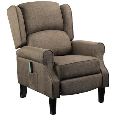Massage Recliner Sofa with Heat Function, Remote Control