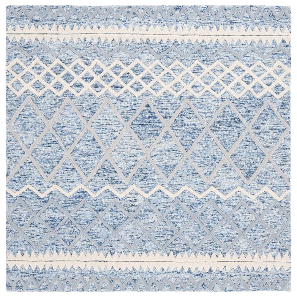 SAFAVIEH Handmade Glamour Gwenith Moroccan Wool Rug