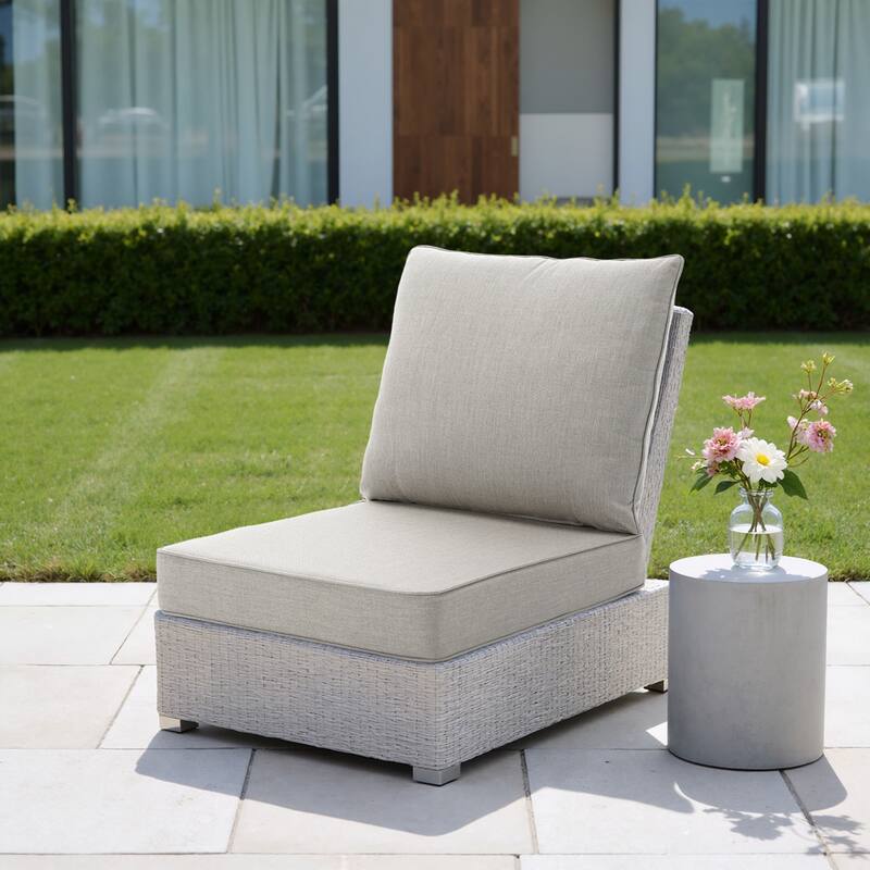 Sunbrella Indoor Outdoor Chair Cushion and Pillow