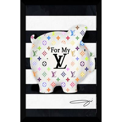 "Louie Fund" by Jodi Print on Acrylic.