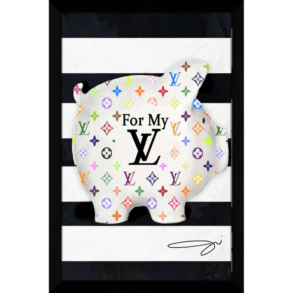 "Louie Fund" by Jodi Print on Acrylic.