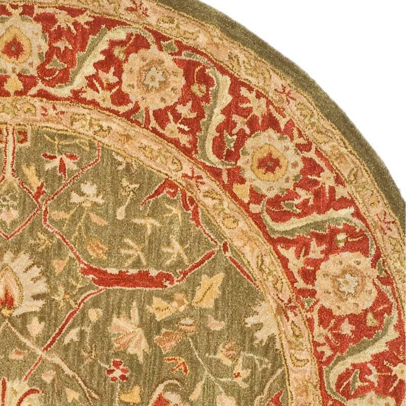 SAFAVIEH Handmade Anatolia Docia Traditional Oriental Hand-spun Wool Rug