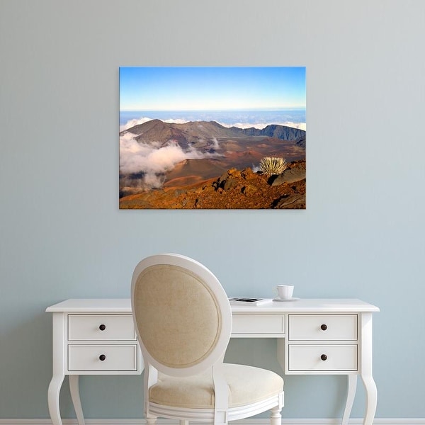 Easy Art Prints Bernard Friel's 'Haleakala Crater' Premium Canvas Art