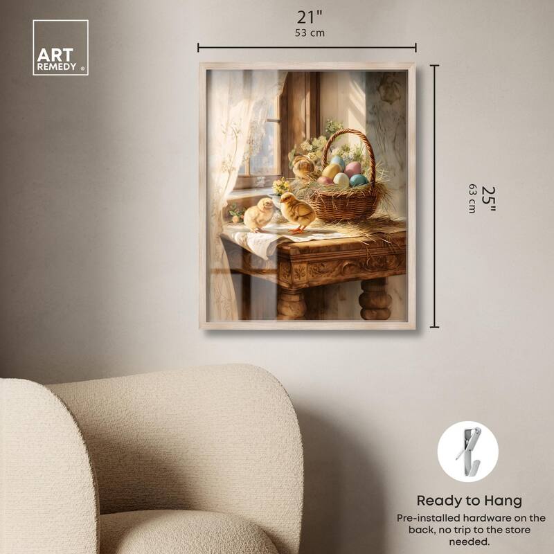 Easter Morn Shadowbox by Art Remedy