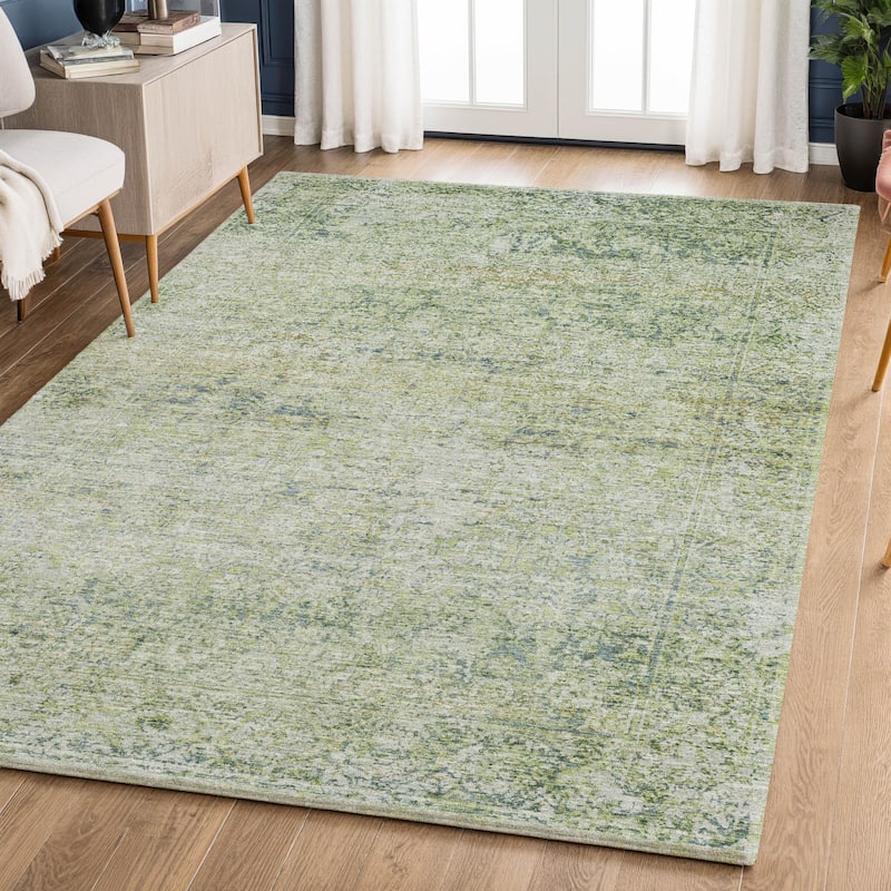 Premium Washable Super Soft Vintage Traditional Mayfield Rug