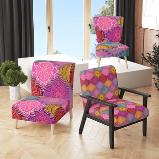 Multicolored accent chairs online