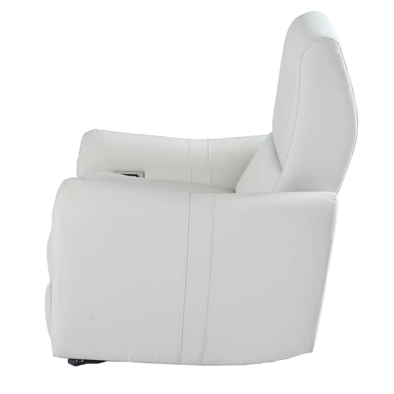 PU Leather Wall‑Hugger Power Recliner Chair with USB‑C & 330 lbs Capacity