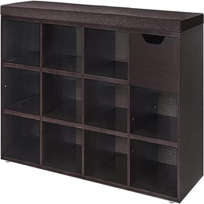 Shoe Bench - 11.8"D x 40.9"W x 18.9"H