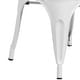 preview thumbnail 94 of 164, Metal Indoor/ Outdoor Stackable Bistro Chair (Set of 4)
