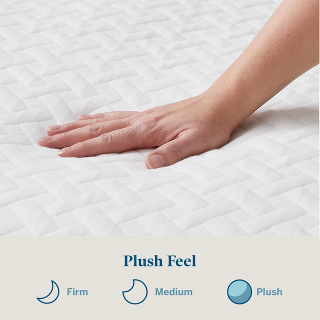 LUCID Comfort Collection 12-inch Plush Gel Memory Foam Mattress