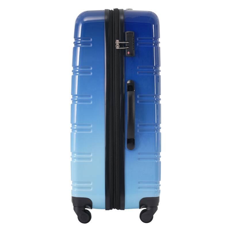 Gradient Color Hardshell Luggage Set with TSA Lock and Spinner Wheels - Expandable Lightweight Travel Suitcases 20", 24", 28"