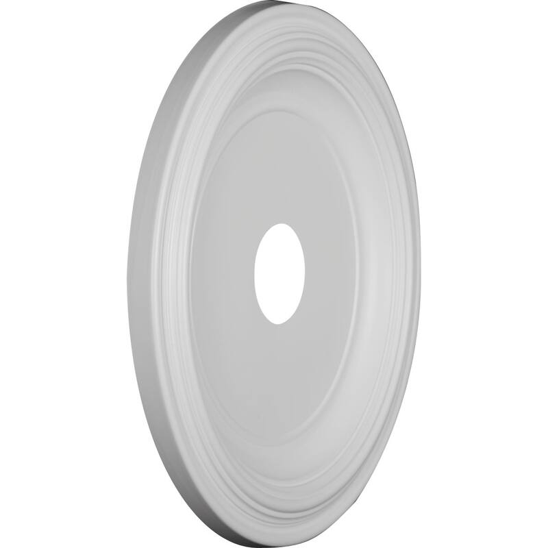 3 1/2" Inside Diameter - Traditional Thermoformed PVC Ceiling Medallion
