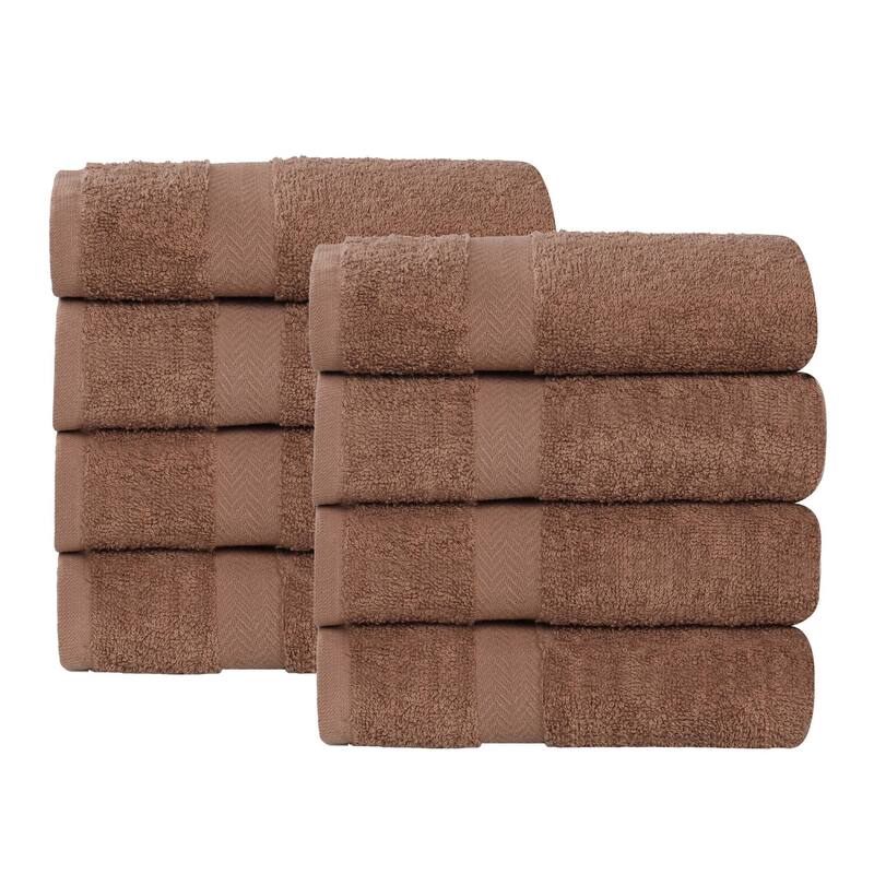 Superior Franklin Cotton Lightweight Hand Towel Set of 8