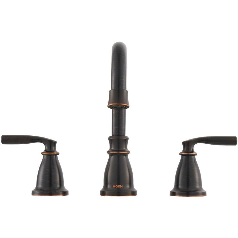 Moen 84539 Hilliard 1.2 GPM Widespread Bathroom Faucet with Pop-Up