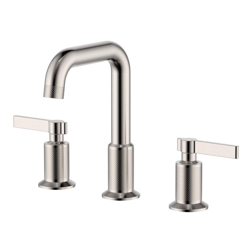 Ruvati Barolo Two Handle Widespread Bathroom Faucet in Brushed Nickel - RVF5236BN - 7'6" x 9'6"