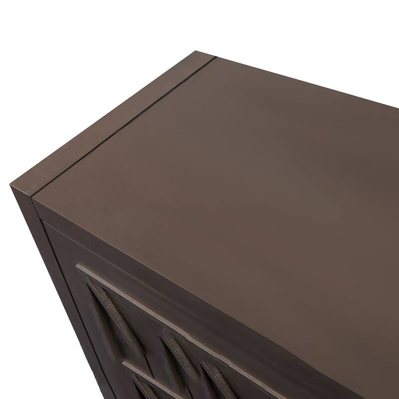 59.80"W Wooden Country Vintage Old Entryway Cabinet With 4 Doors