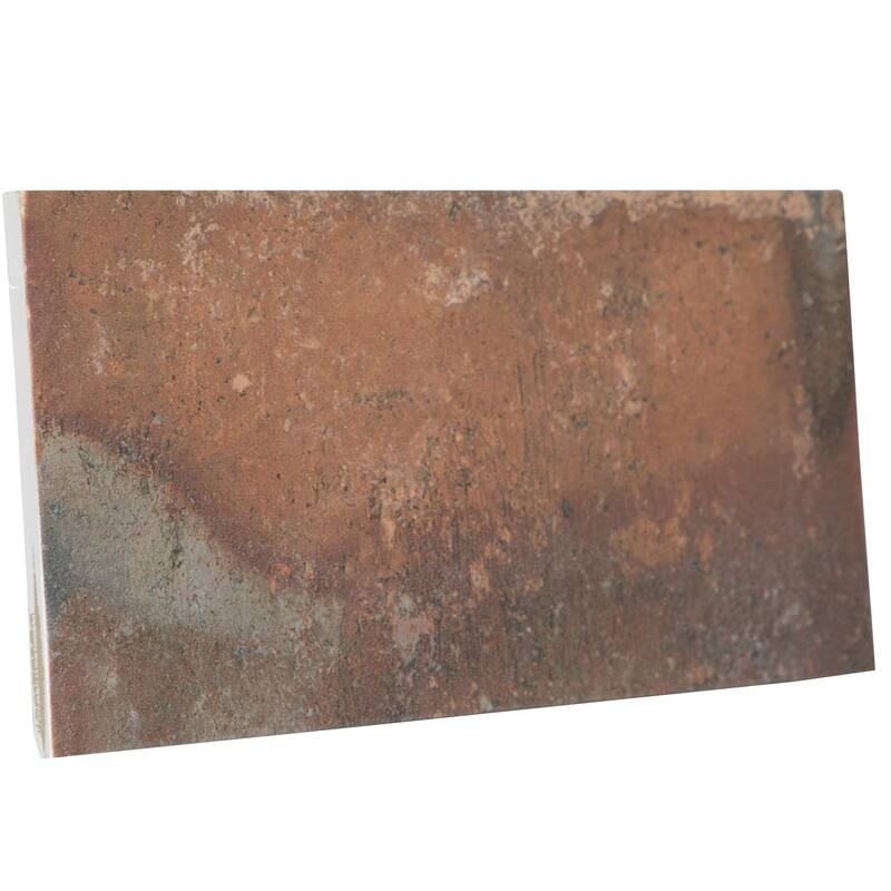 Merola Tile Atelier Rubina Brown 4-1/2" x 9-1/8" Porcelain Floor and Wall Tile